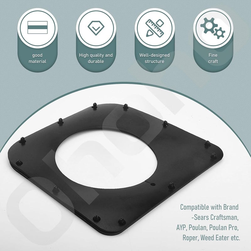 Ohoho 532192550 Bagger Seal - by - Compatible with Husqvarna 192550 917249040 / Craftsman 354 SLG 966529102 968999515, Fits 48" 54" Grass Catcher with 532192603 Plastic Gasket Cover - Image 4